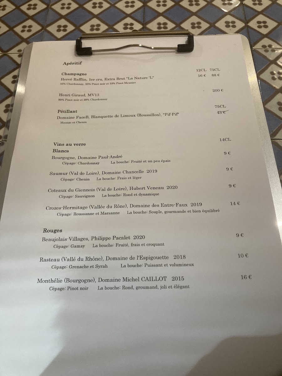 Menu Les Enfants Rouges-10