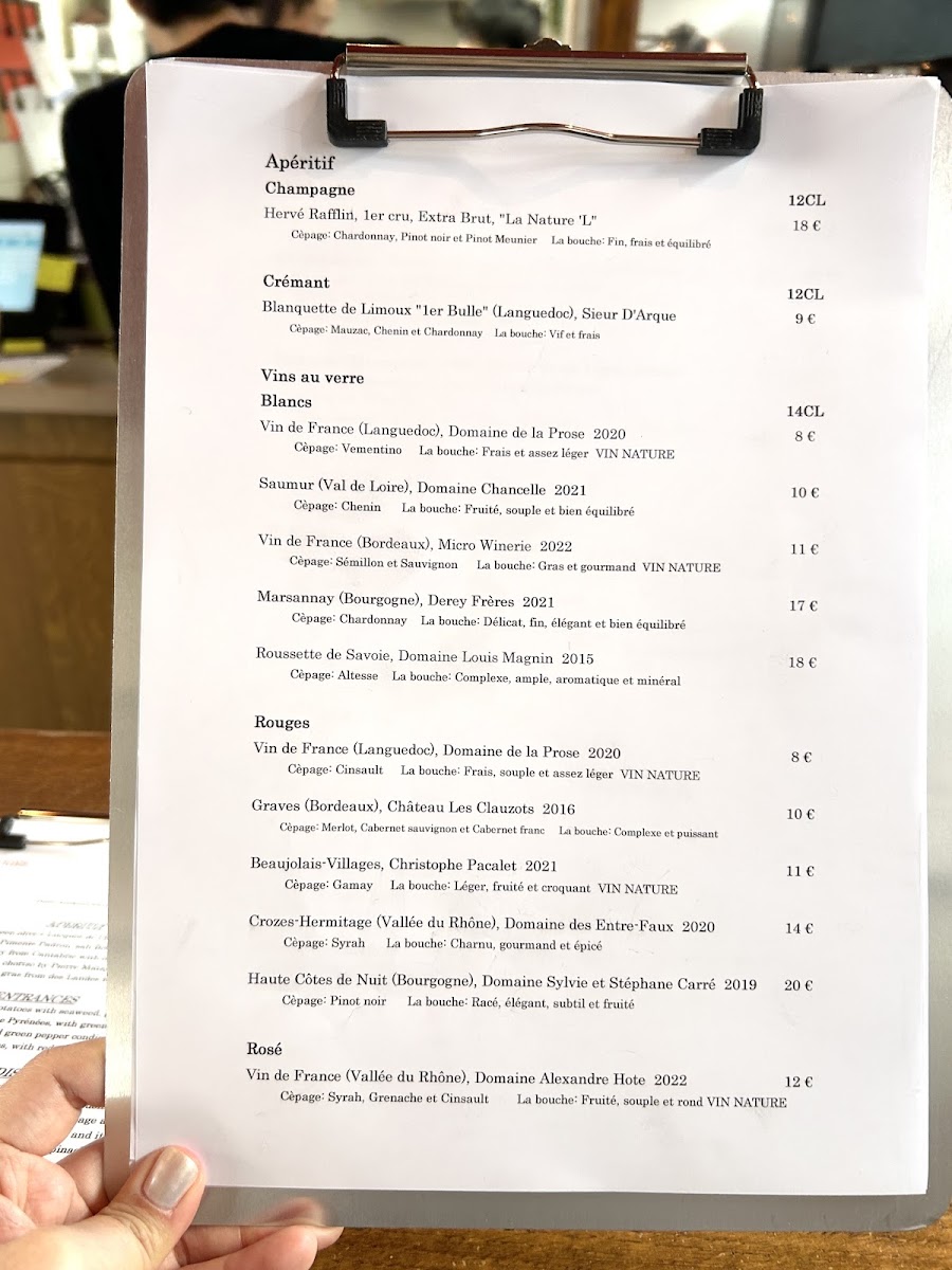 Menu Les Enfants Rouges-5