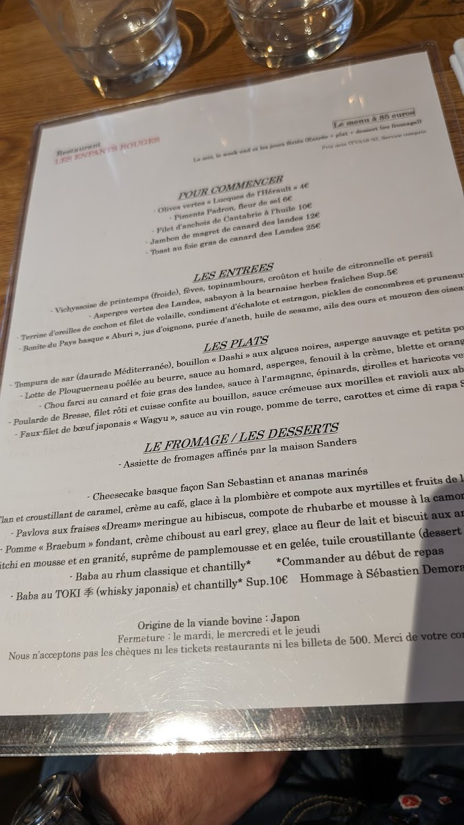 Menu Les Enfants Rouges-9